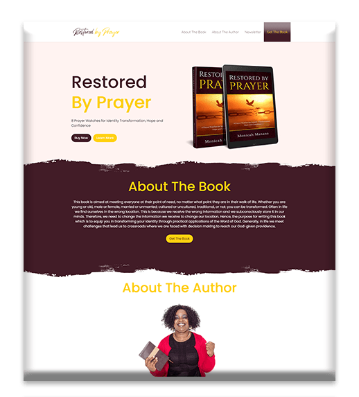 Restored By Prayer Book